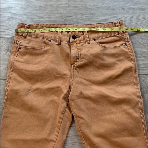 Free People Orange Skinny Leg Jeans - Picture 10 of 12